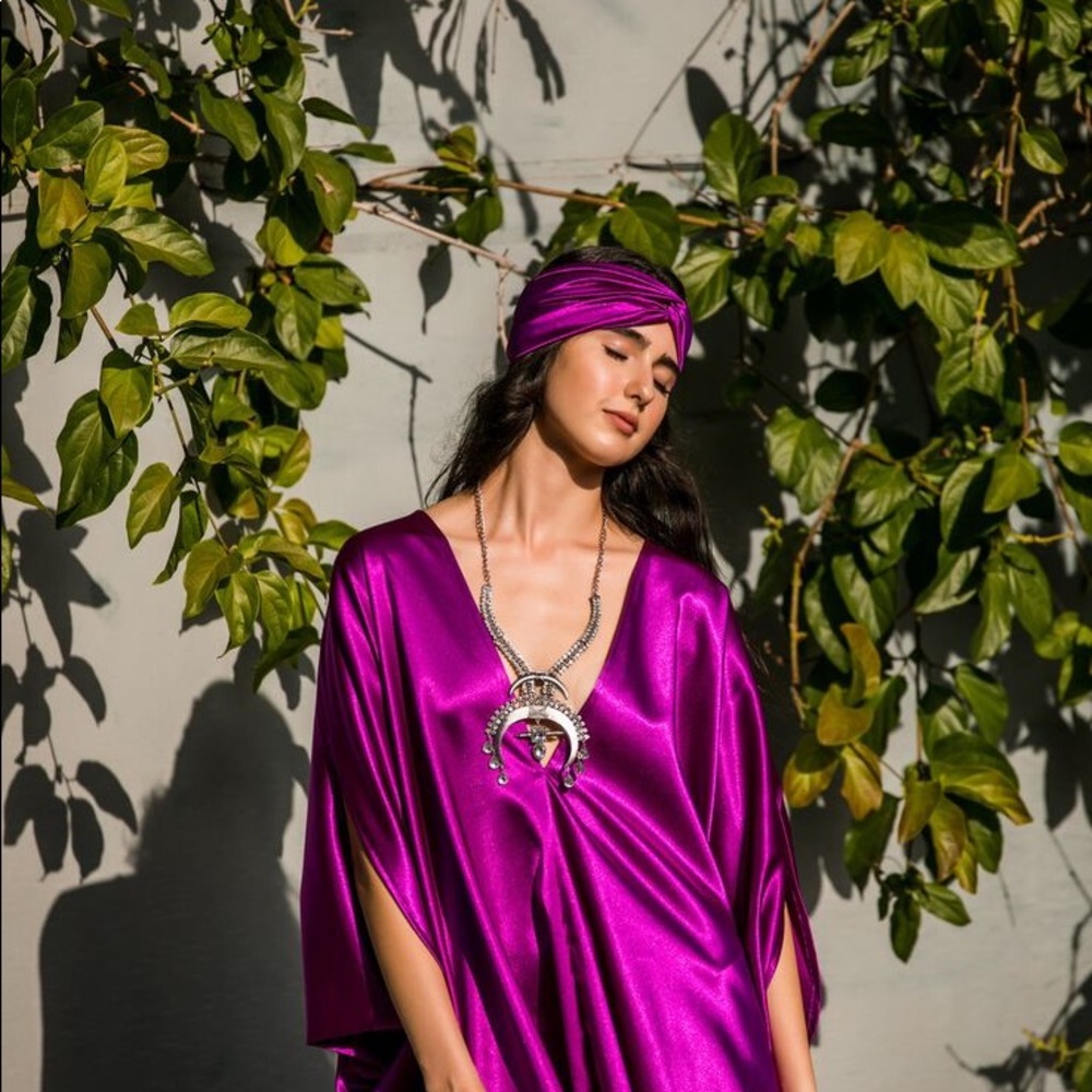 Jennafer Grace silk caftan